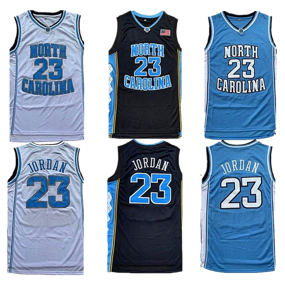 Men NCAA North Carolina Tar Heels 23 Michael Jersey UNC College Basketball Jerseys Flying man Black White Blue, As shown in illustration
Men NCAA North Carolina Tar Heels 23 Michael Jersey UNC College Basketball Jerseys Flying man Black White Blue, As shown in illustration