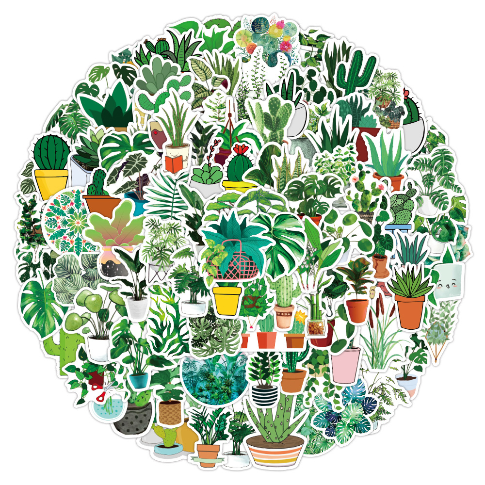 100Pcs/Lot Environmental Protection Green Plants Graffiti Stickers Bike Guitar Laptop Waterproof PVC Classic Toy Sticker
100Pcs/Lot Environmental Protection Green Plants Graffiti Stickers Bike Guitar Laptop Waterproof PVC Classic Toy Sticker