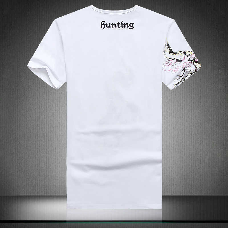 Chinese Style Summer Mens Short Sleeve T Shirt Fashion Printing Mens T Shirt Slim Fit Mens Casual Cotton Tee Shirt 5XL 210528