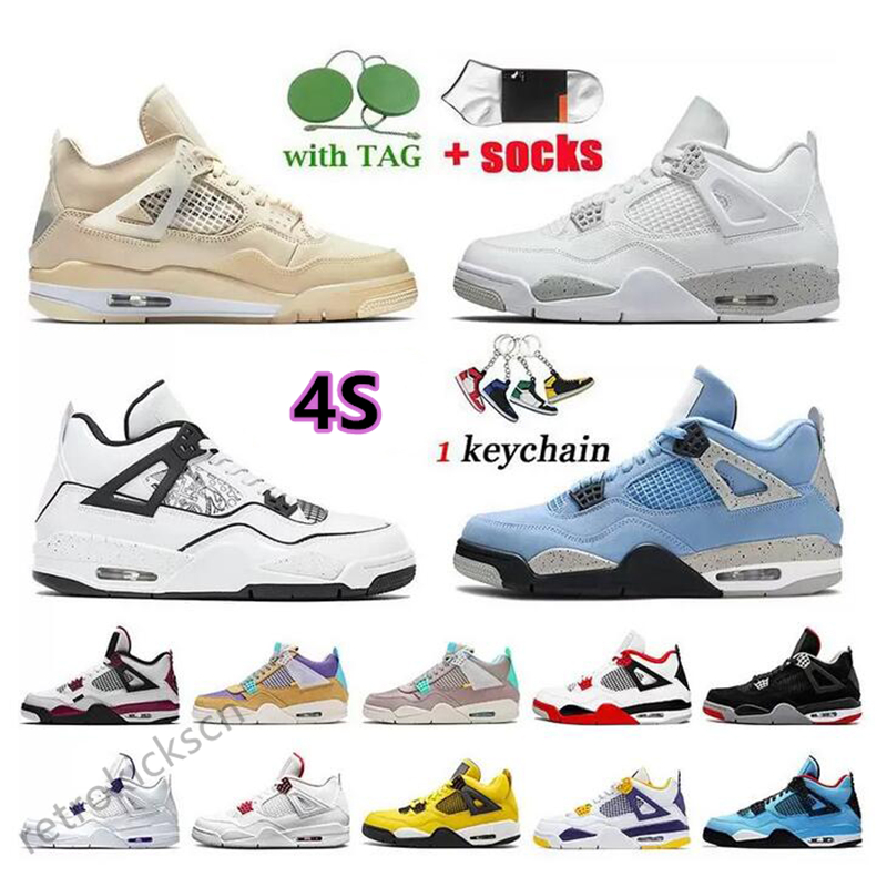 High 4s 4 Basketball shoes University blue white oero shimmer Black Cat Lightning union noir Fire red bred Pure Money metallic purple green sneakers women trainers, # bubble bag
High 4s 4 Basketball shoes University blue white oero shimmer Black Cat Lightning union noir Fire red bred Pure Money metallic purple green sneakers women trainers, # bubble bag