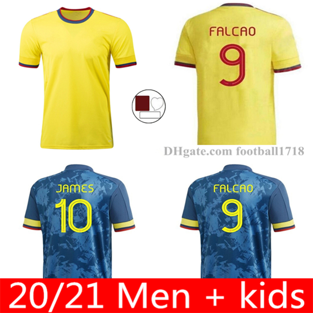 2021 Fans Player version FALCAO JAMES soccer jersey 21 22 home CUADRADO BACCA 2022 away blue Maillot de foot football shirt Colombian VALDERRAMA, Black;yellow
2021 Fans Player version FALCAO JAMES soccer jersey 21 22 home CUADRADO BACCA 2022 away blue Maillot de foot football shirt Colombian VALDERRAMA, Black;yellow