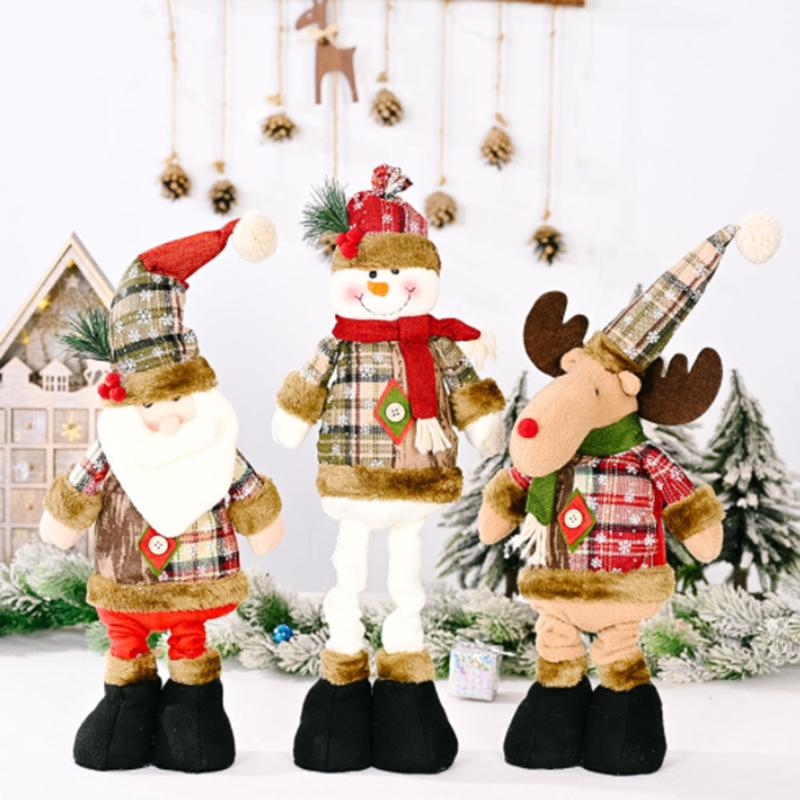 Christmas Decorations Dolls Tree Reindeer Snowman Santa Claus Standing Doll Kids Year Gift
Christmas Decorations Dolls Tree Reindeer Snowman Santa Claus Standing Doll Kids Year Gift