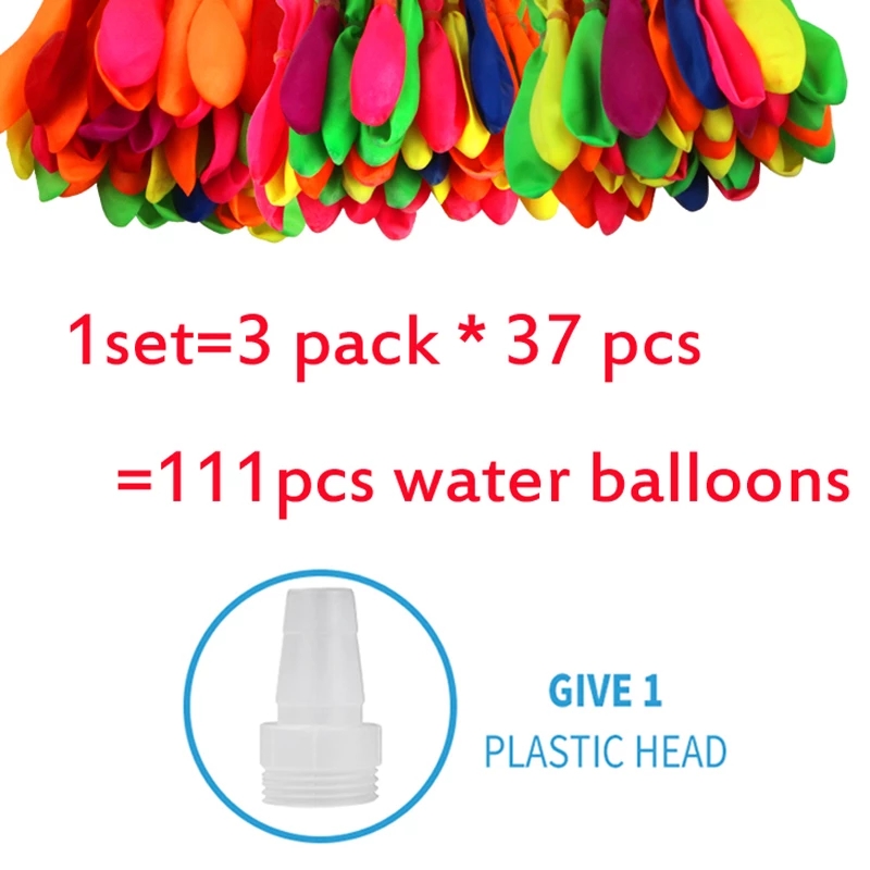 Water Bombs Balloon Amazing Children Sand Play War Game Supplies Kids Summer Outdoor Beach Toy Party 111 piece Bollons each pack
Water Bombs Balloon Amazing Children Sand Play War Game Supplies Kids Summer Outdoor Beach Toy Party 111 piece Bollons each pack