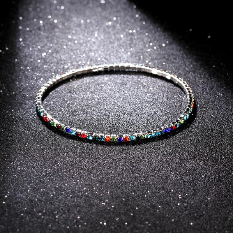 Beaded, Strands 2021 Design High Quality Charm Rainbow Bangles Copper Zirconia Rhinestone Trendy Jewelry Gift For Women Girls
Beaded, Strands 2021 Design High Quality Charm Rainbow Bangles Copper Zirconia Rhinestone Trendy Jewelry Gift For Women Girls