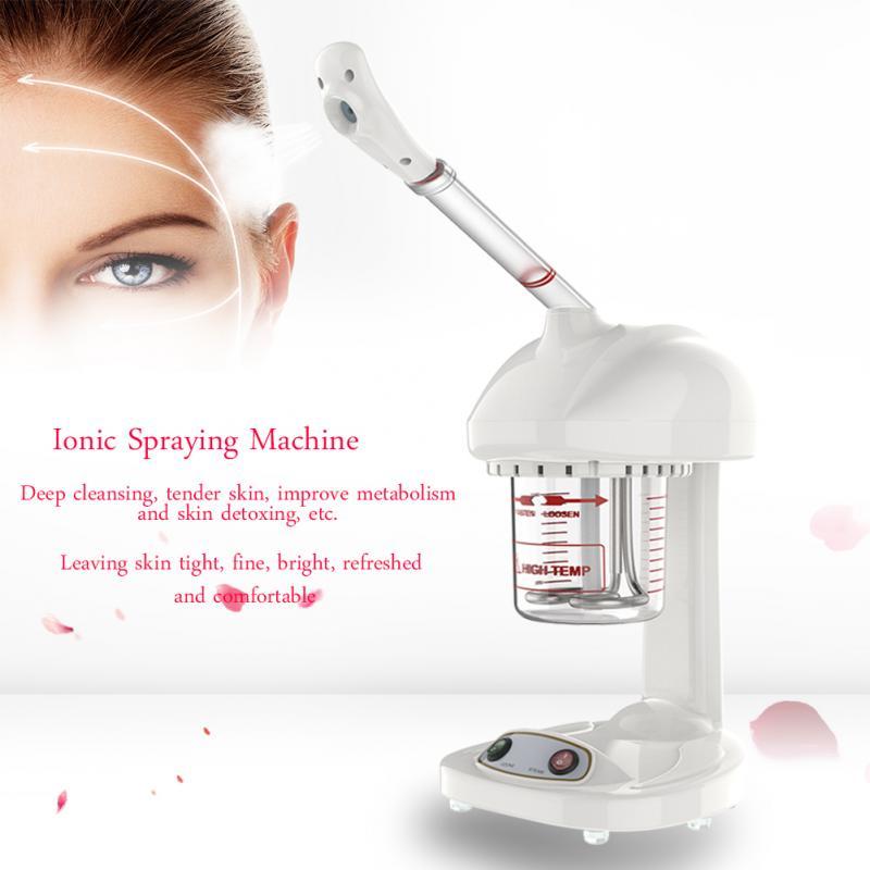 Advanced Spraying Facial Steamer Ozone Face Sprayer Ion Vaporizer Steamer For Moisturizing Skin Care Machine Mist Beauty Device