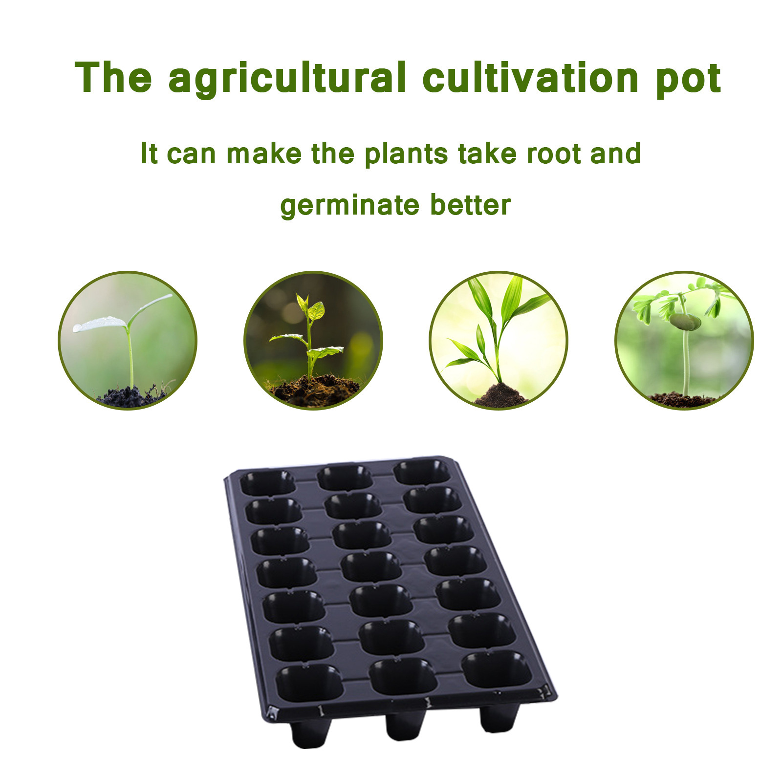 Free freight YEGBONG OEM ODM 21 grid seedling tray succulent plant vegetable planting hole tray garden cultivation
Free freight YEGBONG OEM ODM 21 grid seedling tray succulent plant vegetable planting hole tray garden cultivation