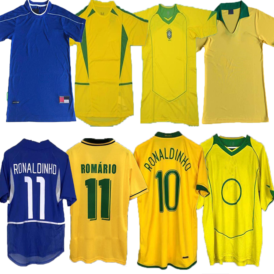 2002 Brasil soccer jerseys 1998 retro shirts Carlos Romario Ronaldo Ronaldinho 2004 camisa de futebol 1994 BEBETO 2006 1982 RIVALDO 1957 PELE, Black
2002 Brasil soccer jerseys 1998 retro shirts Carlos Romario Ronaldo Ronaldinho 2004 camisa de futebol 1994 BEBETO 2006 1982 RIVALDO 1957 PELE, Black