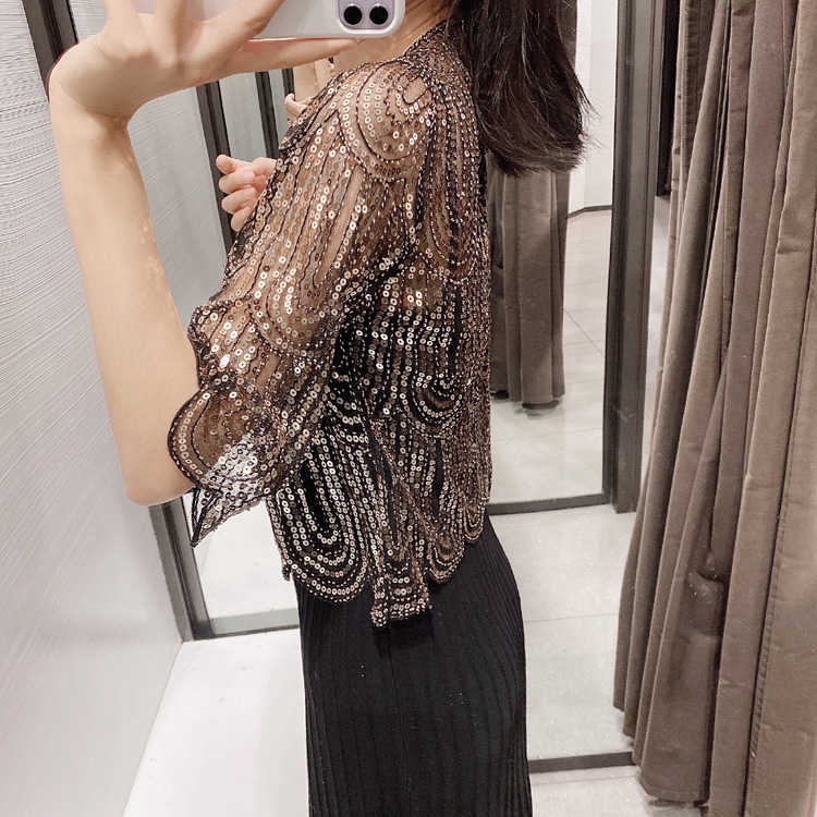 Coats And Jackets Women Woman Jacket Short Sleeve V-neck Cardigan Women Little Shawl Cape Fashion Hollow Lace Dress Shawl D492 210602