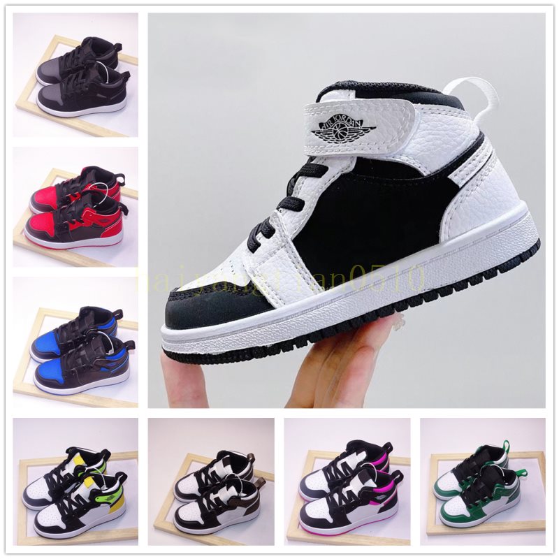 2021 Kids High OG 1 basketball shoes 1s mid chicago University blue metallic green black UNC Patent boys girls Sneakers trainers Eur 24-35, Color 1
2021 Kids High OG 1 basketball shoes 1s mid chicago University blue metallic green black UNC Patent boys girls Sneakers trainers Eur 24-35, Color 1