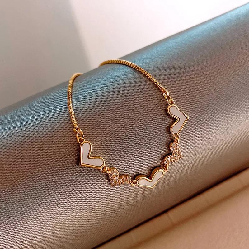 Link, Chain Zircons Adjustable Bracelet Bangle For Women Captivate Bar Slider Brilliant CZ Gold Color Loving Heart Jewelry Pulseira Feminia
Link, Chain Zircons Adjustable Bracelet Bangle For Women Captivate Bar Slider Brilliant CZ Gold Color Loving Heart Jewelry Pulseira Feminia
