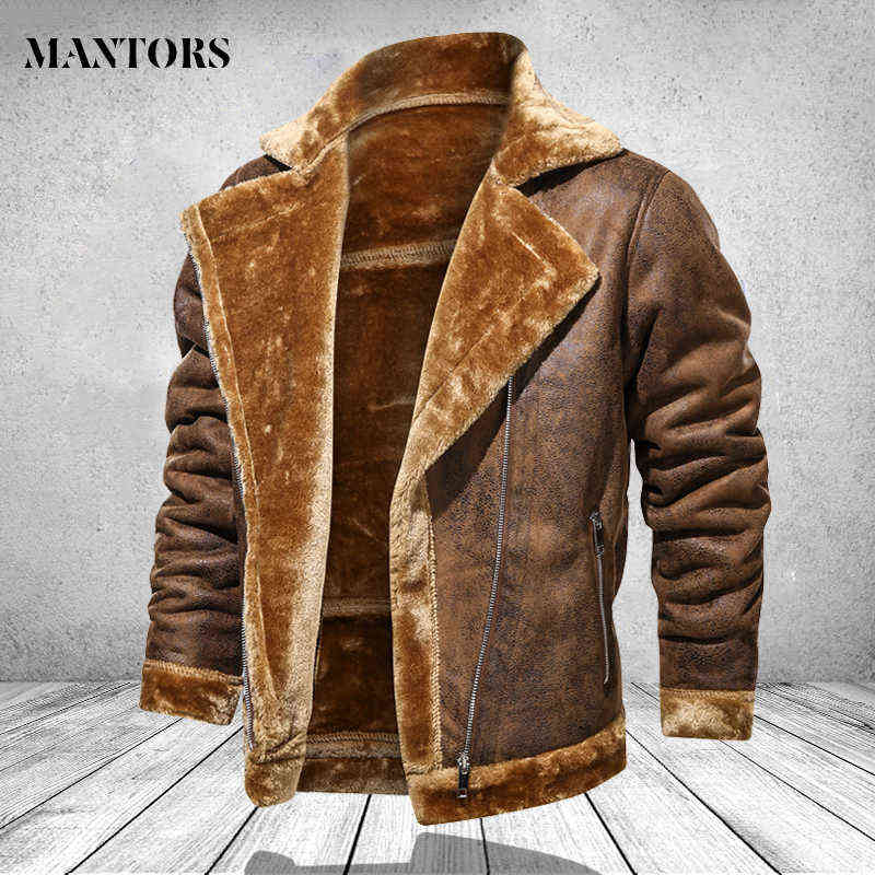 Men Clothing Winter Jacket Fashion Turn Down Collar Male Fur Fleece Thick Coats Mens Leather Outwear Streetwear Windbreaker 211110, Mgh02 grey
Men Clothing Winter Jacket Fashion Turn Down Collar Male Fur Fleece Thick Coats Mens Leather Outwear Streetwear Windbreaker 211110, Mgh02 grey