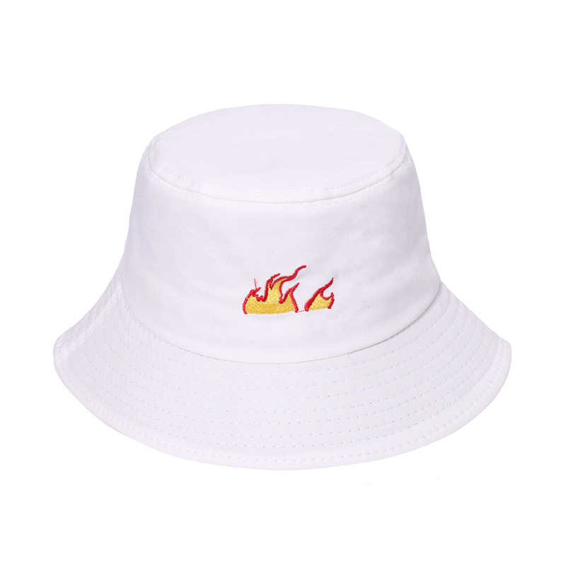 Fisherman Caps European and American Amazon Black and White Sun Hat Flame Embroidered Fisherman Hat Mens Foreign Trade No. 1
Fisherman Caps European and American Amazon Black and White Sun Hat Flame Embroidered Fisherman Hat Mens Foreign Trade No. 1