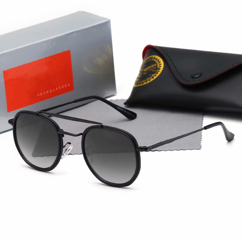 2021 Classic Design Brand Round Sunglasses UV400 Eyewear Metal Gold Frame Glasses Men Women Mirror glass Lens Sunglass gift box, White;black
2021 Classic Design Brand Round Sunglasses UV400 Eyewear Metal Gold Frame Glasses Men Women Mirror glass Lens Sunglass gift box, White;black