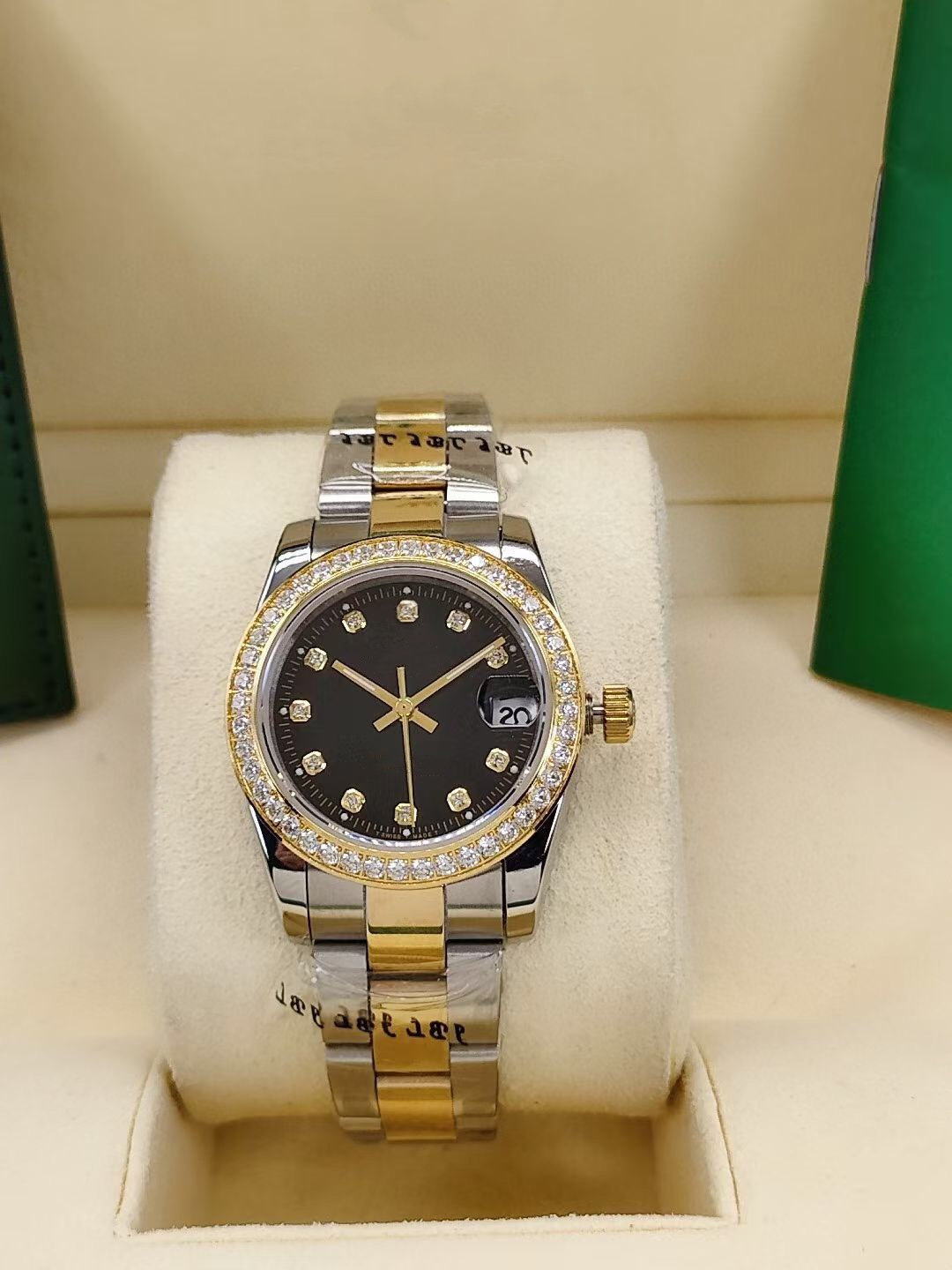 Mens Watch High Quality Automatic Movement Full Stainless Steel Strap Women's Wristwatch 31mm 41mm Datejust Mechanical Men Watches Lady Woman Wristwatches, With sapphire
Mens Watch High Quality Automatic Movement Full Stainless Steel Strap Women's Wristwatch 31mm 41mm Datejust Mechanical Men Watches Lady Woman Wristwatches, With sapphire