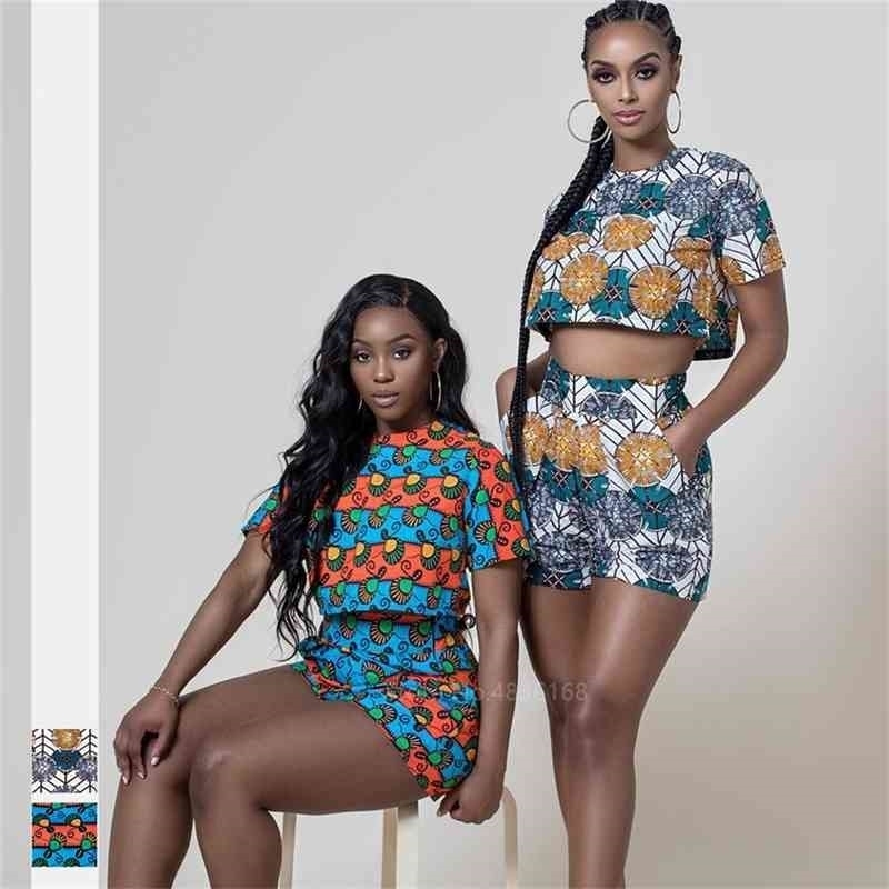 Fashion Ladies Clothes Dashiki Print News African Dresses for Women Ankara Style Bazin African Top Pants Plus Cothing Party 210408