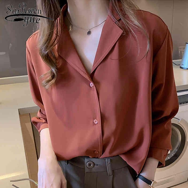 Korean Style Women Fashion Long Sleeve Office Lady Shirt Loose Plus Size Tops Casual Solid Female Shirts Blusas 8178 50 210521, Green
Korean Style Women Fashion Long Sleeve Office Lady Shirt Loose Plus Size Tops Casual Solid Female Shirts Blusas 8178 50 210521, Green