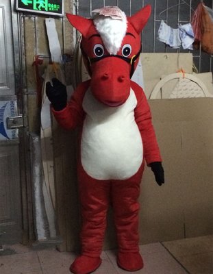 Mascot Costumes Red Horse Mascot Costume Halloween Animal Bithday Party Game Dress, As shown
Mascot Costumes Red Horse Mascot Costume Halloween Animal Bithday Party Game Dress, As shown