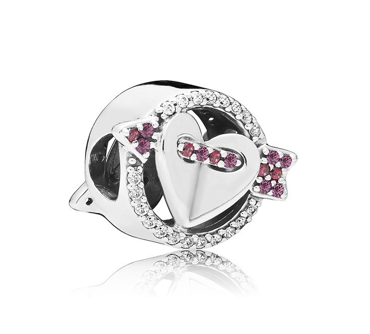 Fits Pandora Original Bracelets 20pcs Silver Charms Beads Valentine's Day Cupid's Arrow Crystal Silver Charms Bead For Women Diy European Necklace Jewelry
Fits Pandora Original Bracelets 20pcs Silver Charms Beads Valentine's Day Cupid's Arrow Crystal Silver Charms Bead For Women Diy European Necklace Jewelry