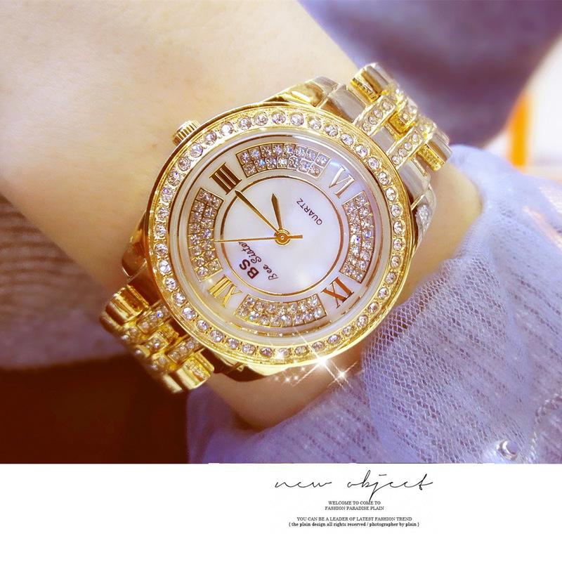 Women's Bracelet Watches Fashion Diamond Gold Lady Wristwatch Female Samrt Clock Gifts For Women Relogio Feminino Wristwatches
Women's Bracelet Watches Fashion Diamond Gold Lady Wristwatch Female Samrt Clock Gifts For Women Relogio Feminino Wristwatches