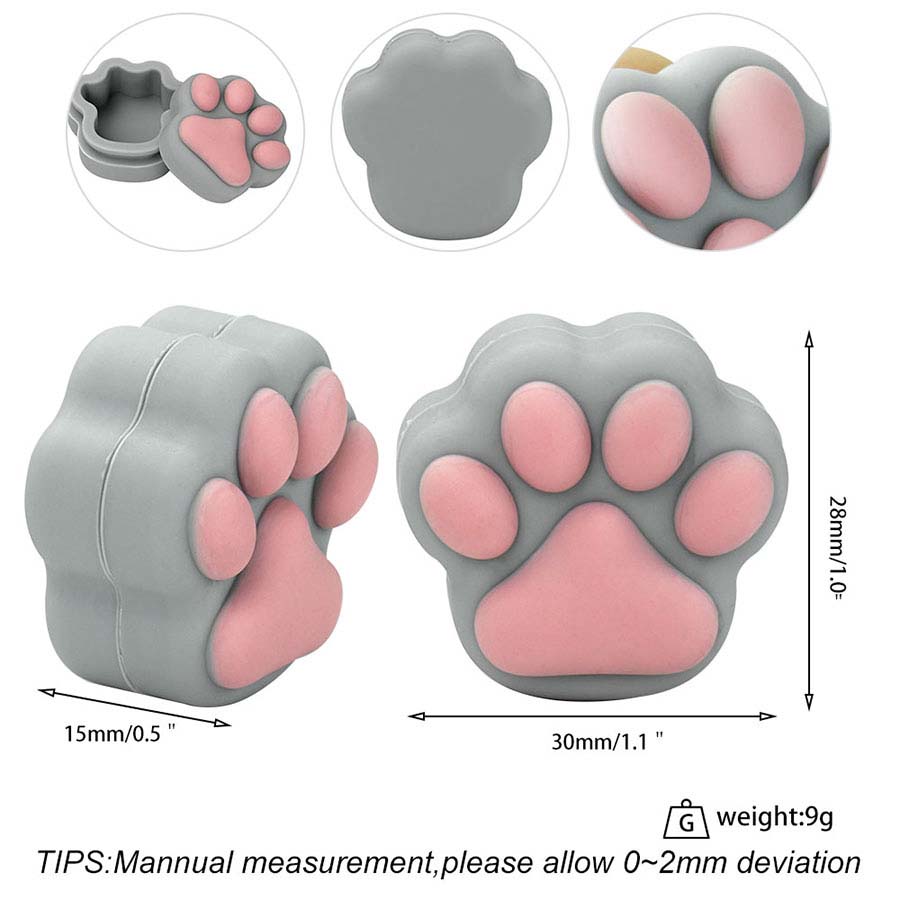 Silicone Bottle for Vape Lid Oil Mini Jar 3ml Cat Paw Container dab tool storage herb Dabber
Silicone Bottle for Vape Lid Oil Mini Jar 3ml Cat Paw Container dab tool storage herb Dabber