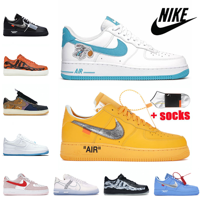 2021 Air Force 1 One Running Shoes Hare Space Jam Off White Univeristy Gold AirForce LX UV Reactive Skeleton Orange React Light Bone N354 Wo
2021 Air Force 1 One Running Shoes Hare Space Jam Off White Univeristy Gold AirForce LX UV Reactive Skeleton Orange React Light Bone N354 Wo