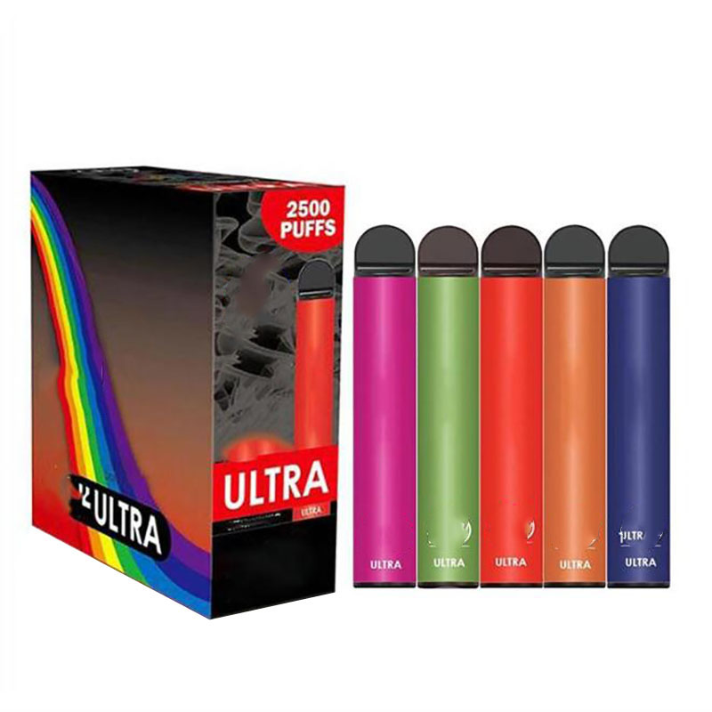 Ultra e Cigarette Disposable Vape pens Pods Vapes 850mAh Battery 2500 Puffs Pre-filled Kit VS Puff Bar
Ultra e Cigarette Disposable Vape pens Pods Vapes 850mAh Battery 2500 Puffs Pre-filled Kit VS Puff Bar