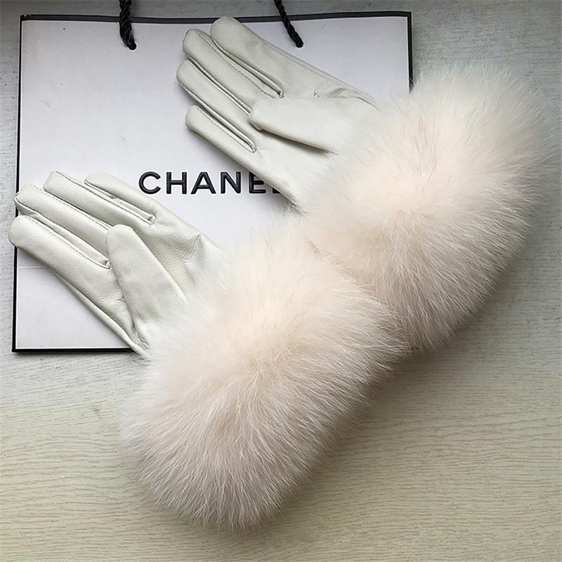 Fingerless Gloves Genuine Leather Fur Female Sheepskin Thermal Fleece Lined Raccoon White
Fingerless Gloves Genuine Leather Fur Female Sheepskin Thermal Fleece Lined Raccoon White