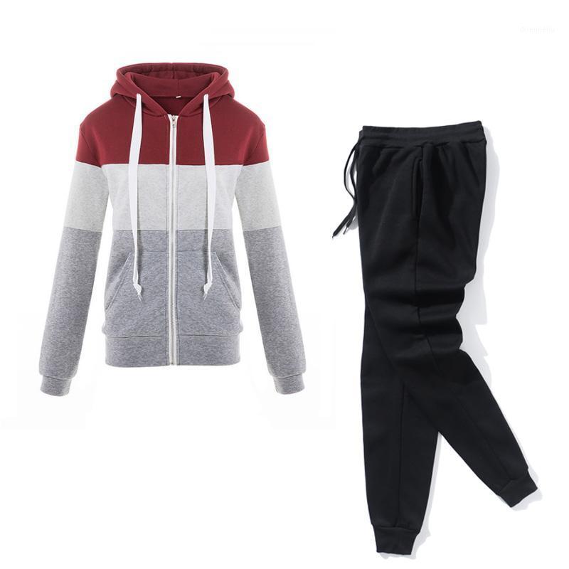 Running Sets Fashion Tracksuit 2 Piece Set Autumn Winter Zipper Jacket + Long Pants Sports Suit Female Sweatshirt Sportswear For Woman, Black;blue
Running Sets Fashion Tracksuit 2 Piece Set Autumn Winter Zipper Jacket + Long Pants Sports Suit Female Sweatshirt Sportswear For Woman, Black;blue