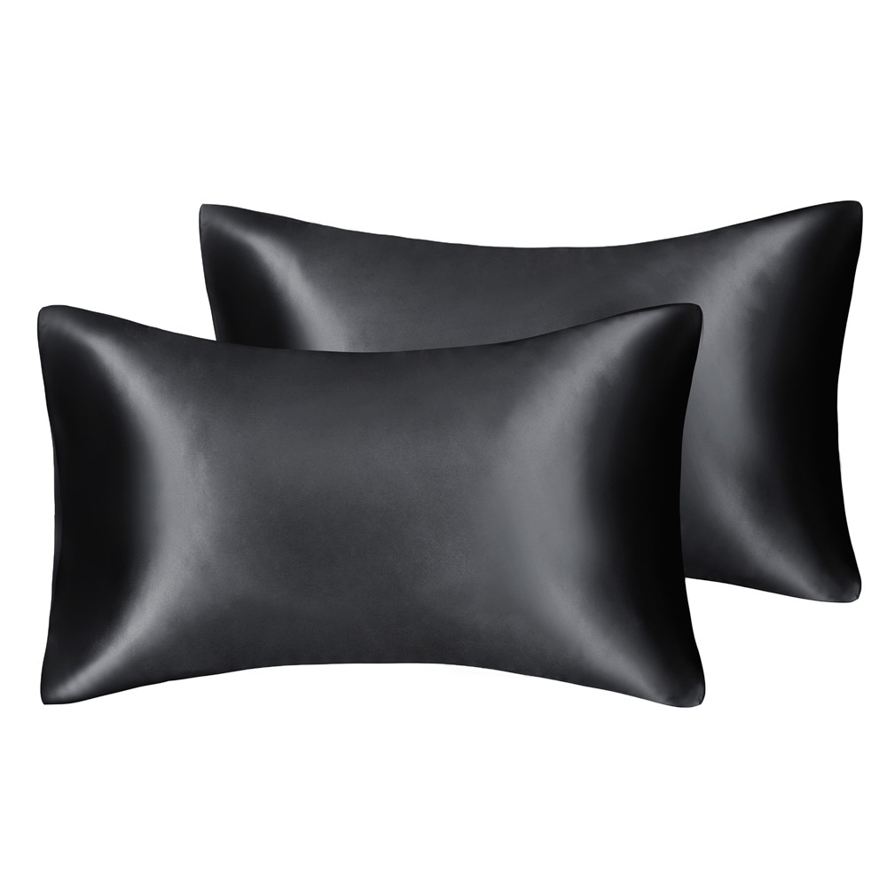 2 PCS Best Quality Royal Silky Satin Skin Care Pillowcase Hair Anti Pillow Case Queen King Standard Size Facial Sleep Lines