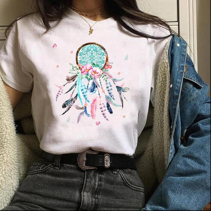 clothes tees graphic feather printing womens t shirts vintage 90s elegant cow flower clothing female shirt, White
clothes tees graphic feather printing womens t shirts vintage 90s elegant cow flower clothing female shirt, White