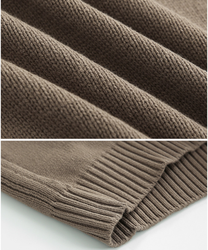 IEFB Korean Kintted Sweater Men's Loose Fashion Pullover Loose Vintage Autumn Winter Thickened Kintwear Tops Male 9Y4754 210524