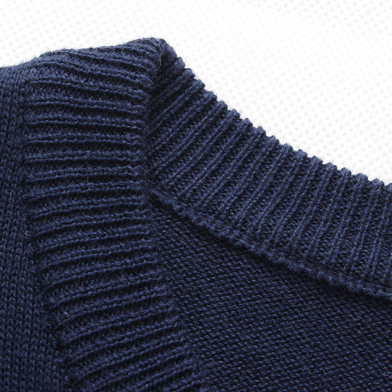 Winter Casual Men's Sweater O-Neck Striped Slim Fit Knittwear Mens Sweaters Pullovers Pullover Men Pull Homme 210818