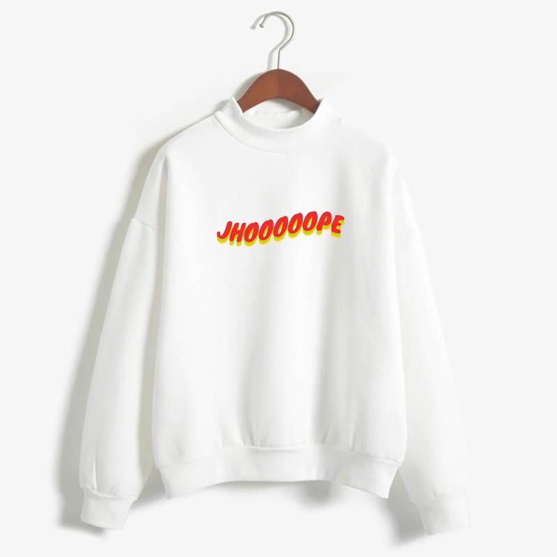 Women's Hoodies & Sweatshirts Neue Kpop Bangtan Junge Casual Buchstaben J-HOOOOOPE Brief Drucken Mantel Sweatshirt, Black
Women's Hoodies & Sweatshirts Neue Kpop Bangtan Junge Casual Buchstaben J-HOOOOOPE Brief Drucken Mantel Sweatshirt, Black