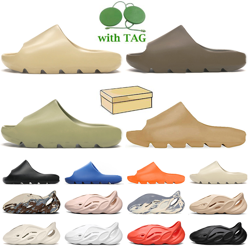 2021 With Box Kanye Designer Slides Womens Mens Slippers Foam Runner Sandals Bone Pure Resin Earth Brown Enflame Orange Cream Clay Moon Kids Flip flops Slipper, A9 bone 36-47
2021 With Box Kanye Designer Slides Womens Mens Slippers Foam Runner Sandals Bone Pure Resin Earth Brown Enflame Orange Cream Clay Moon Kids Flip flops Slipper, A9 bone 36-47