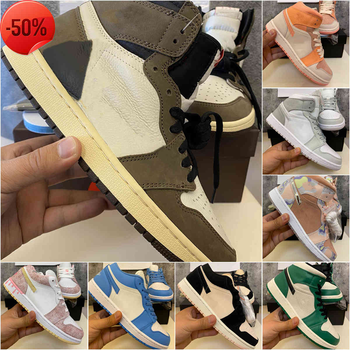 2022 Top Jump Jors 1 1s Basketball Sneakers Men Women Shoes 4 4s Shattered Backboard Unc Gold Cactus Jack Obsidian Banned Bred Trainer, Black
2022 Top Jump Jors 1 1s Basketball Sneakers Men Women Shoes 4 4s Shattered Backboard Unc Gold Cactus Jack Obsidian Banned Bred Trainer, Black