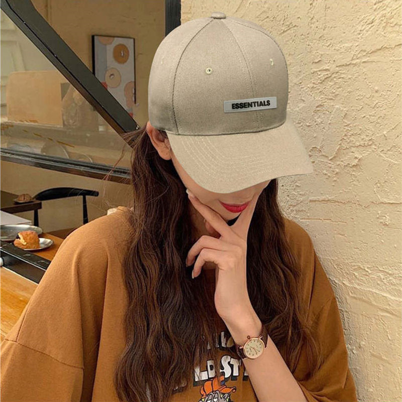 Feel of God fog essentials double line men's and women's fashion brand high street sunshade baseball cap, Blue;gray
Feel of God fog essentials double line men's and women's fashion brand high street sunshade baseball cap, Blue;gray