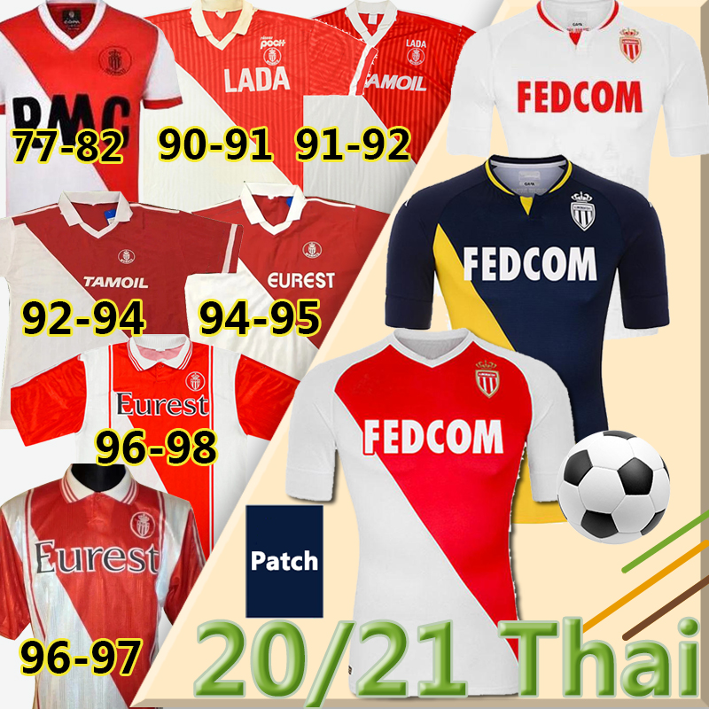 1977/1982 94 95 96 97 Monaco Tuybens Retro Soccer Jersey 90 91 92 1999-2000 Home Dalger Vintage 96-97 AS BEN YEDDER JOVETIC GOLOVIN Flocage JORGE Football Shirt, Monage(20/21 home)
1977/1982 94 95 96 97 Monaco Tuybens Retro Soccer Jersey 90 91 92 1999-2000 Home Dalger Vintage 96-97 AS BEN YEDDER JOVETIC GOLOVIN Flocage JORGE Football Shirt, Monage(20/21 home)
