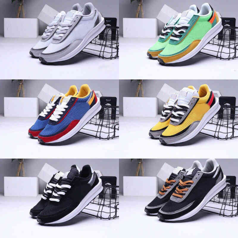 2021 Mens Running Sports Shoes Fashion LDV Waffle Women Waffle Racer Black Summit White Nylon Summit Multi Pine Green Trainers Varsity SNEAKERS Y19
2021 Mens Running Sports Shoes Fashion LDV Waffle Women Waffle Racer Black Summit White Nylon Summit Multi Pine Green Trainers Varsity SNEAKERS Y19