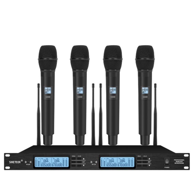 Microphones Professional UHF Wireless Microphone System Handheld Lavalier Home Karaoke Party Stage
Microphones Professional UHF Wireless Microphone System Handheld Lavalier Home Karaoke Party Stage