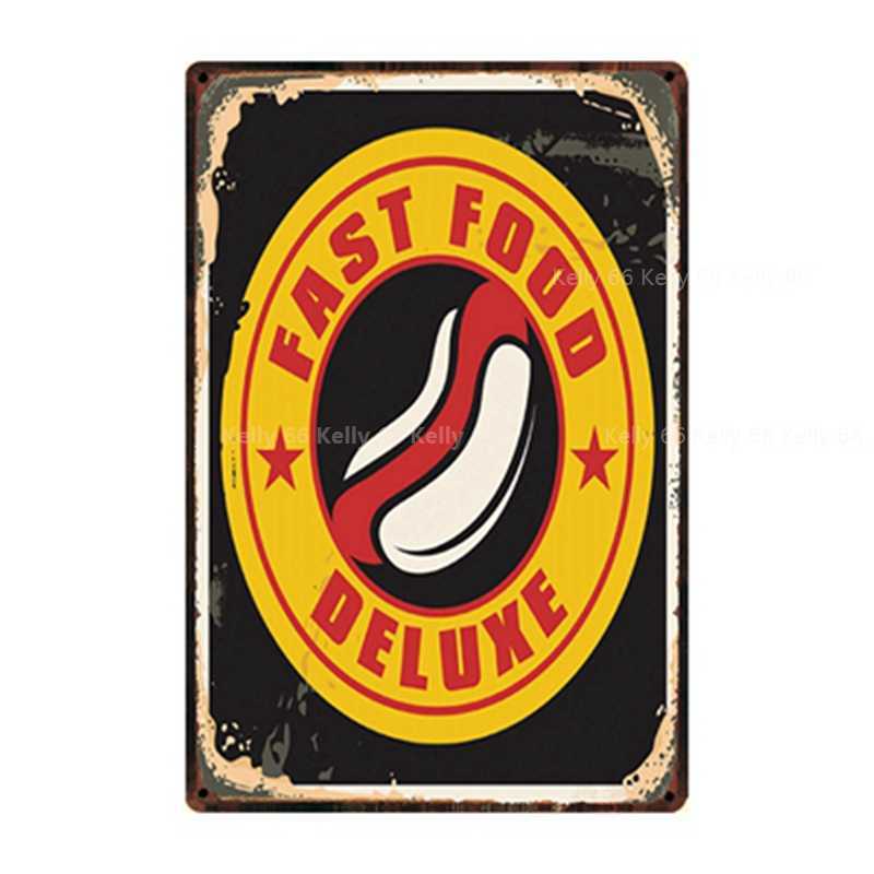 Fast Food Hot Dog Burgers Pizza Donuts BBQ Metal Sign Tin Poster Home Decor Bar Wall Art Painting 20*30 CM Size F-08
Fast Food Hot Dog Burgers Pizza Donuts BBQ Metal Sign Tin Poster Home Decor Bar Wall Art Painting 20*30 CM Size F-08