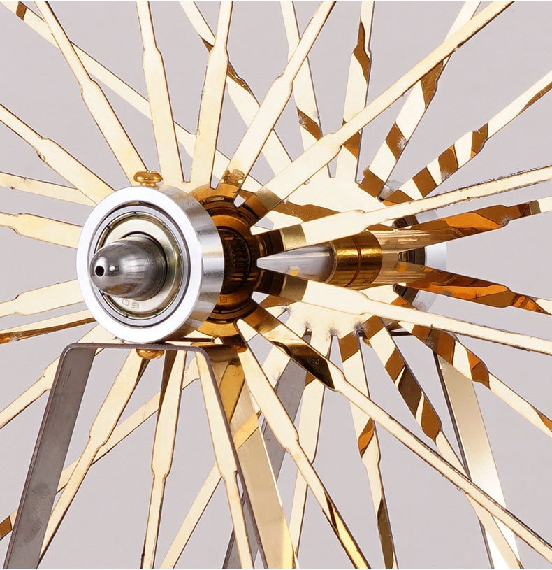 Nordic Personality Ferris Wheel Table Lamp Creative Home Decoration Ornaments Living Room Bedroom TV Cabinet 3D Desk Lighting R382