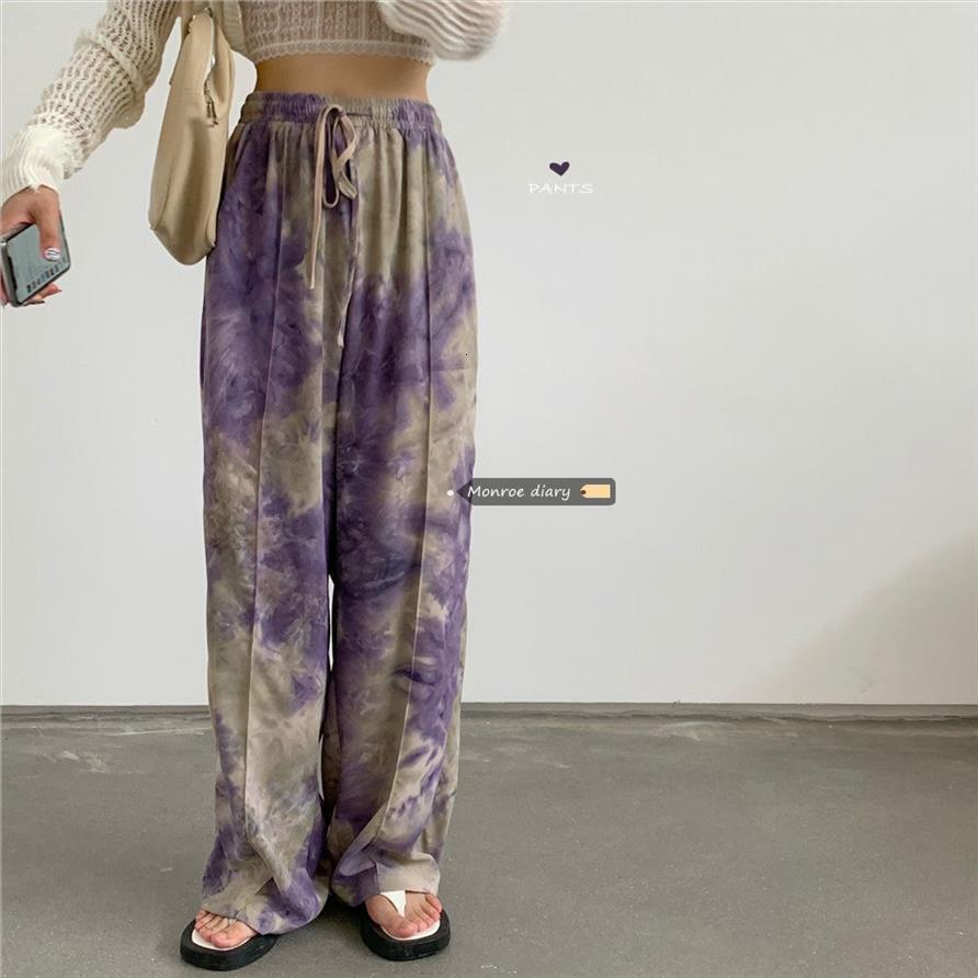 fashion tie dye casual womens capri summer loose wide leg trousers high waist straight joggers women, Black;white
fashion tie dye casual womens capri summer loose wide leg trousers high waist straight joggers women, Black;white