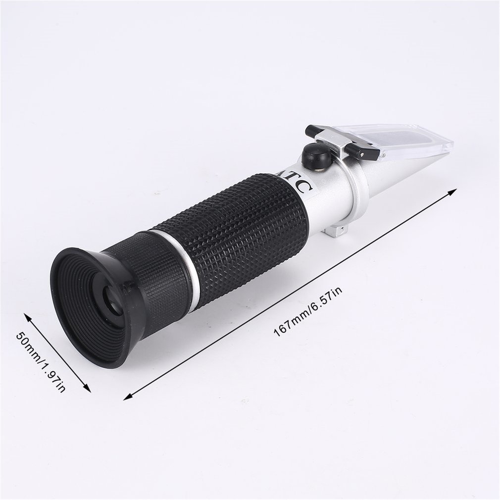 Brix Refractometer 0 ~32% RHB-32ATC Optical Sugar Food Drink Atc Content RZ113 Meter Tool Test Handheld