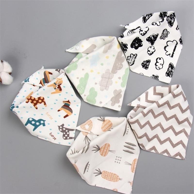 2020 Baby Bibs Triangle Double Cotton Bibs 5 pieces/lot Cartoon Print Saliva Towel Baby Boys Girls Feeding Apron Cotton Bandana 2396 Q2
2020 Baby Bibs Triangle Double Cotton Bibs 5 pieces/lot Cartoon Print Saliva Towel Baby Boys Girls Feeding Apron Cotton Bandana 2396 Q2
