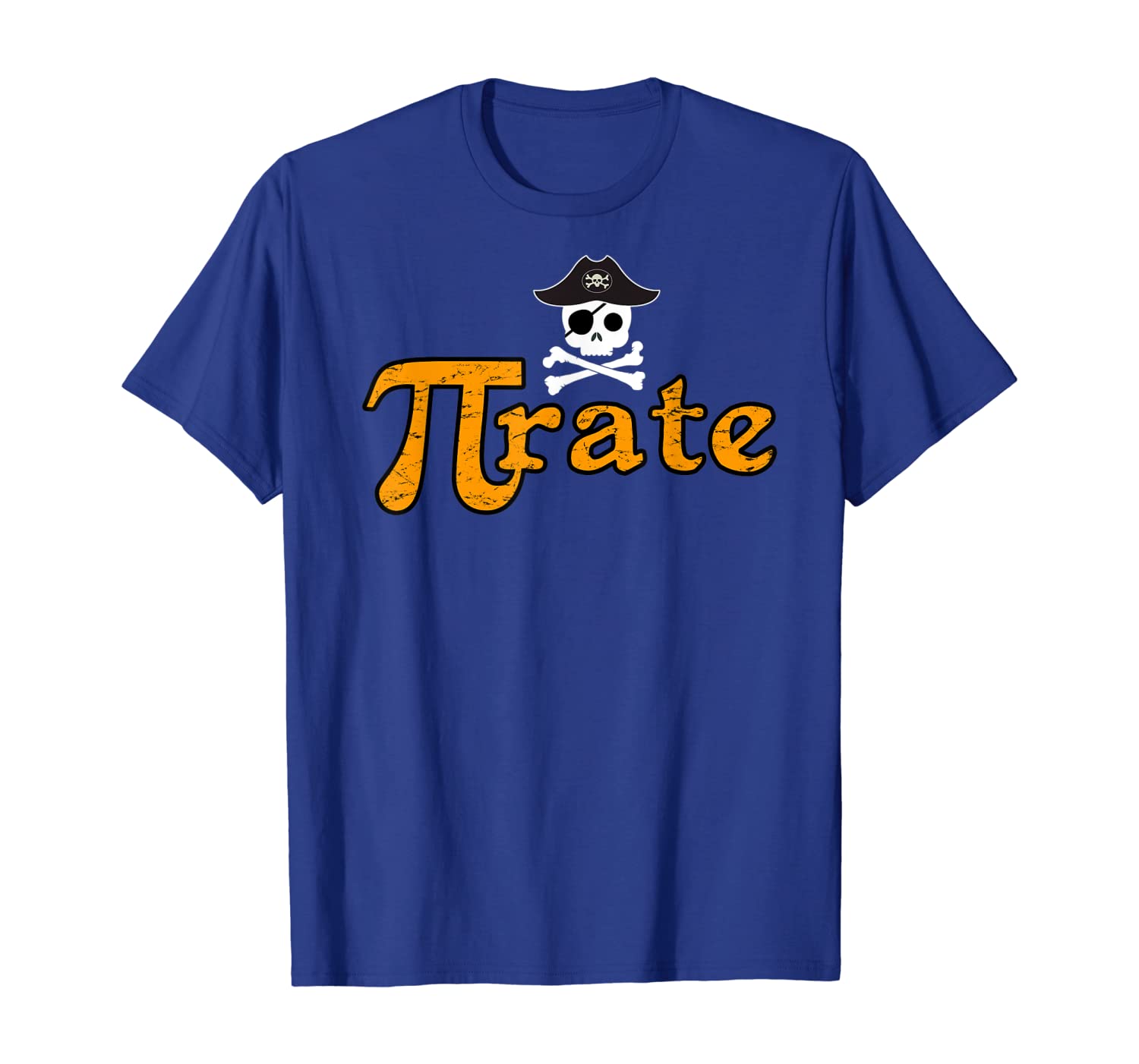 Math Pirate Shirt, Pi Day T-Shirt, White;black