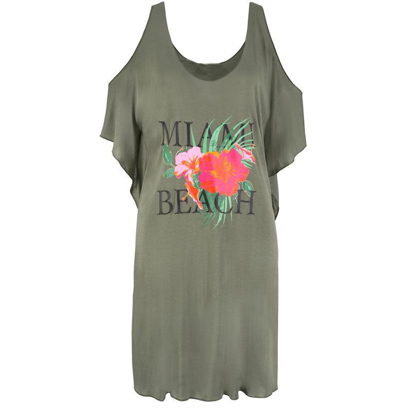 Tunics for Beach Women Swimsuit Cover-ups Woman Swimwear Cover up wear Pareo Dress Saida de Praia #Q868 210420