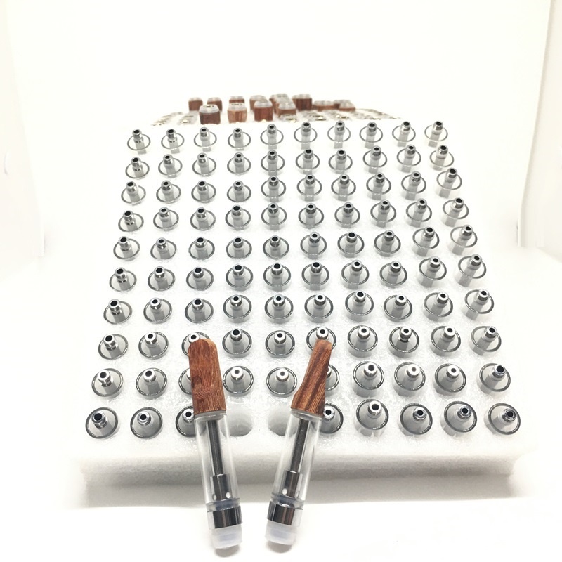 Wood Tip Vape Cartridges Ceramic Coil Atomizer 0.5ml 1ml Empty Vapes Pen Carts Glass Thick Oil Wax Vaporizer for 510 Preheat Battery
Wood Tip Vape Cartridges Ceramic Coil Atomizer 0.5ml 1ml Empty Vapes Pen Carts Glass Thick Oil Wax Vaporizer for 510 Preheat Battery