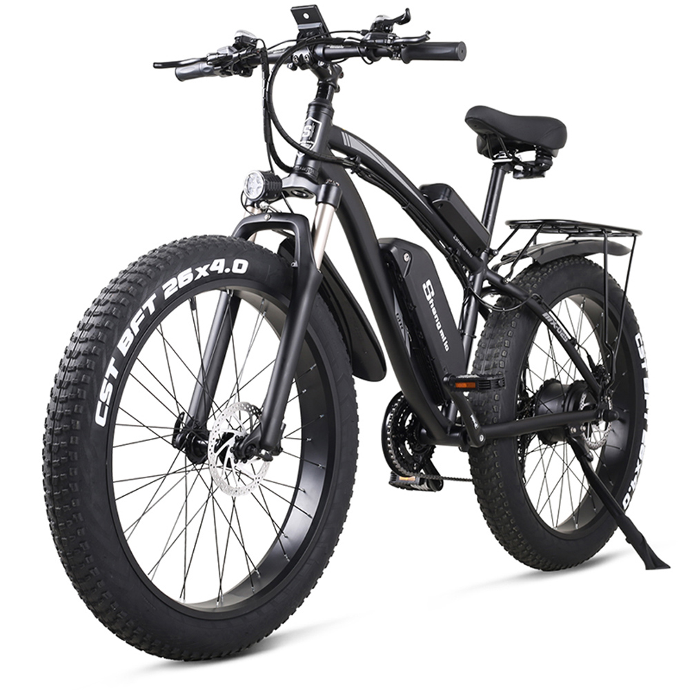 MX02S 26 Inch Electric Bicycle Mountain Bike 48V17Ah Lithium Battery 4.0 Fat Tire Hydraulic Disc Brake, Blue
MX02S 26 Inch Electric Bicycle Mountain Bike 48V17Ah Lithium Battery 4.0 Fat Tire Hydraulic Disc Brake, Blue