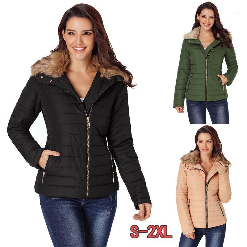 Women's Jackets Winter Cotton Jacket, Long Slim Large Fur Collar Down Zippered Two-slot Pocket Jacket, Black;brown
Women's Jackets Winter Cotton Jacket, Long Slim Large Fur Collar Down Zippered Two-slot Pocket Jacket, Black;brown