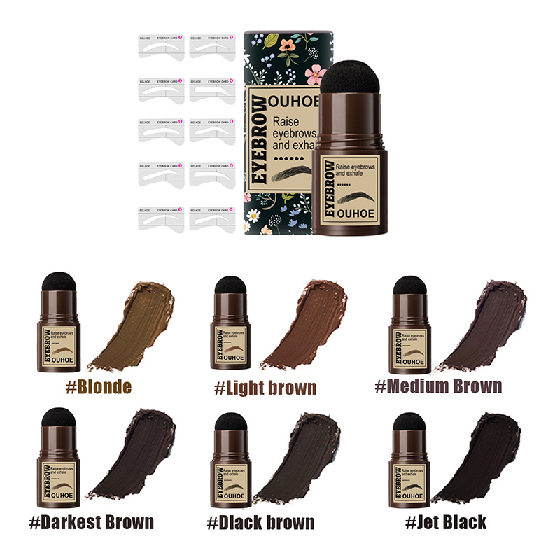 1Set Brow Powder Stamp Shaping Kit Eyebrow Stamps Waterproof Long Lasting Natural Shape Brows Contouring Stick Hairline Makeup 1426, 01 blonde
1Set Brow Powder Stamp Shaping Kit Eyebrow Stamps Waterproof Long Lasting Natural Shape Brows Contouring Stick Hairline Makeup 1426, 01 blonde